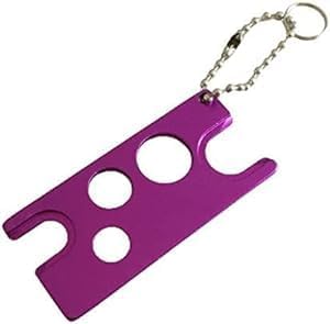 1Pc Purple Essential Oil Bottle Metal Orifice Remover Opener Roller Bottle Opener Metal Key Tool Opener and 123456r for Roller Balls and Caps,Dining and Entertaining