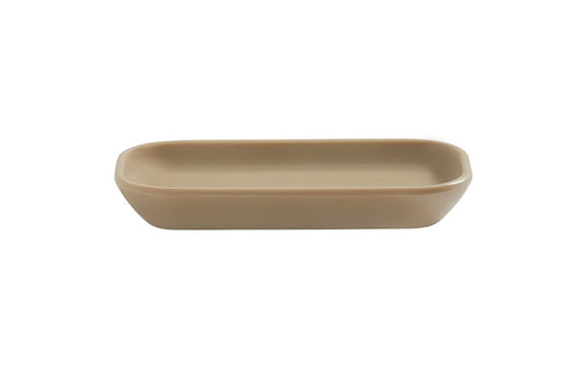 American Metalcraft Blend Collection Mealmine Rectangular Plate, Coffee, 4" L