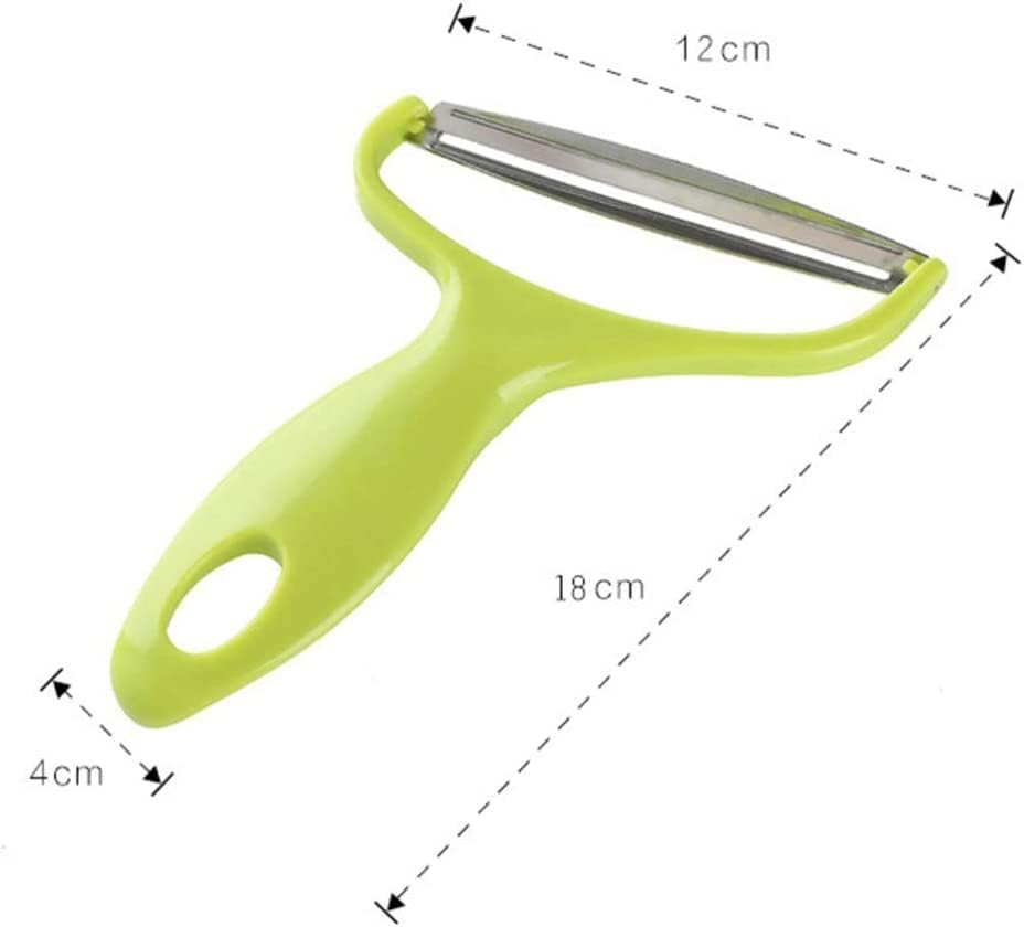 JQS Cooking Tools Wide Mouth Peeler Vegetables Fruit Stainless Steel Knife Cabbage Graters Salad Potato Slicer Kitchen Accessories