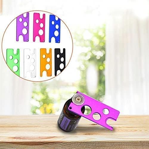 1Pc Purple Essential Oil Bottle Metal Orifice Remover Opener Roller Bottle Opener Metal Key Tool Opener and 123456r for Roller Balls and Caps,Dining and Entertaining