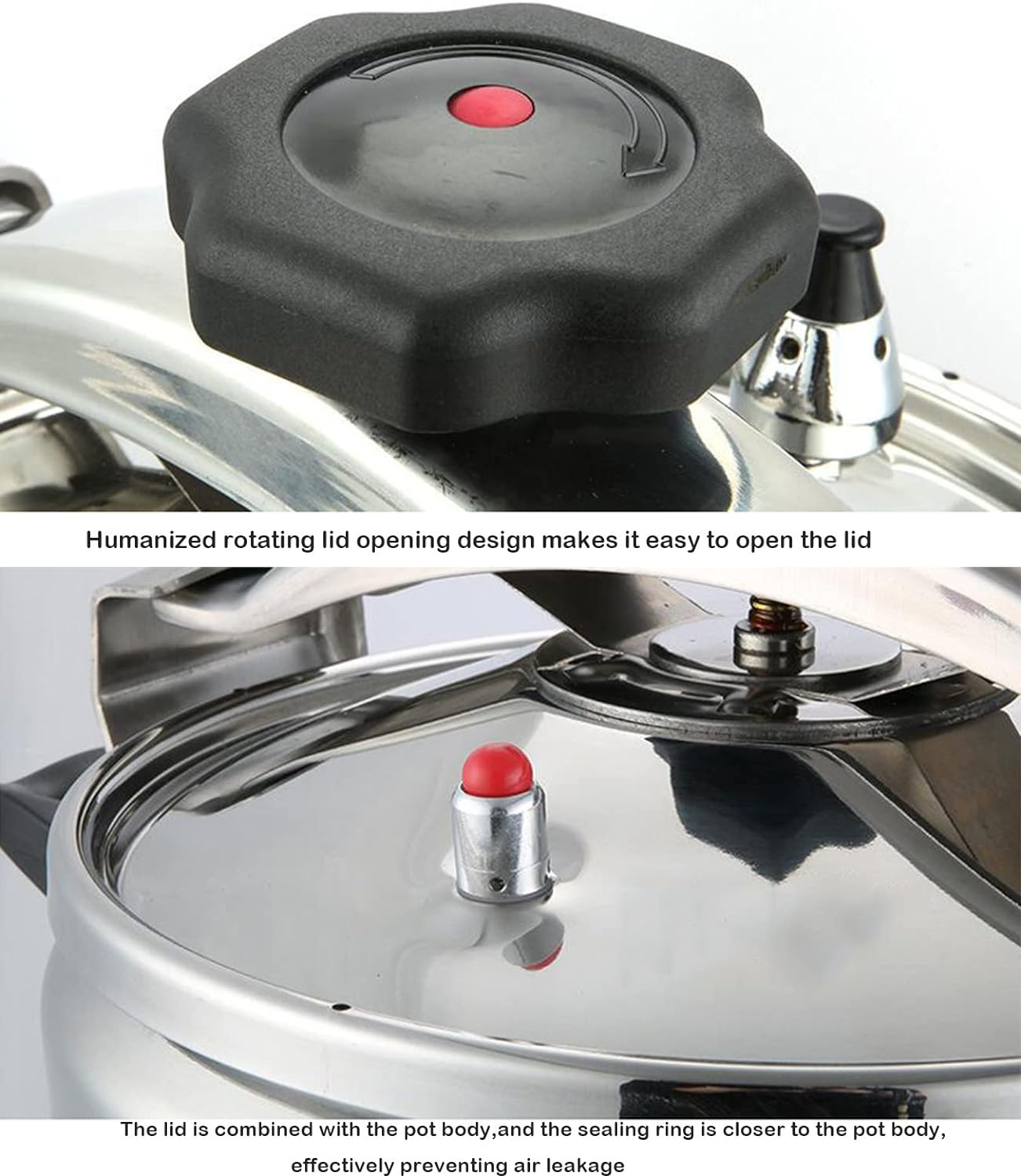 30L Hotel kitchen commercial very large pressure cooker canteen stainless steel multi explosion proof large steamer cooking pressure canners Multiple,applicable:Gas stove/induction cooker/Open flame