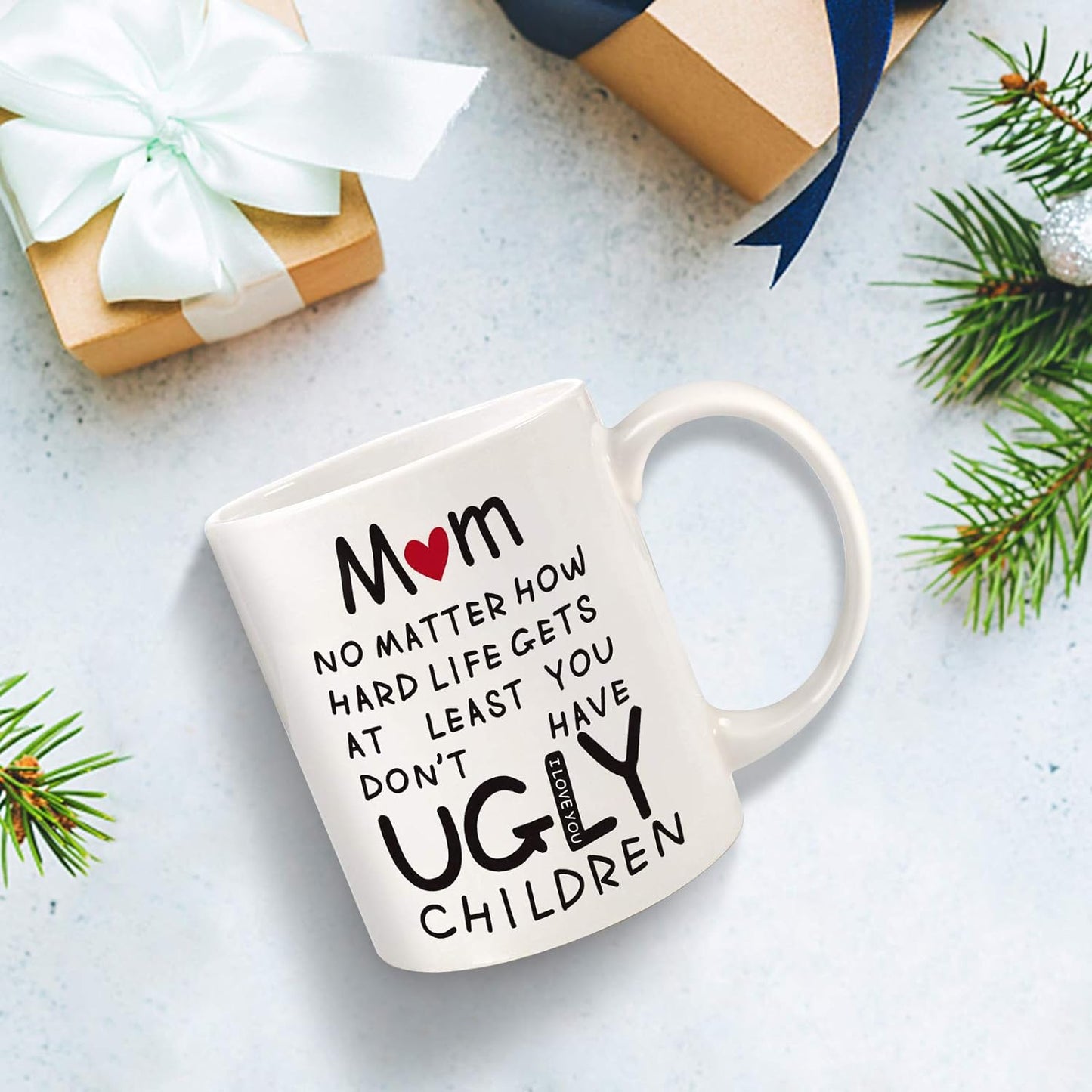 Mothers Day Gifts for Mom from Daughter Son,11oz Funny Coffee Mug Gifts for Mama Grandma Mother in Law,Unique Mothers Day Presents for Mother Wife Her Women,Mom Birthday Gifts for New Mom Mother To Be