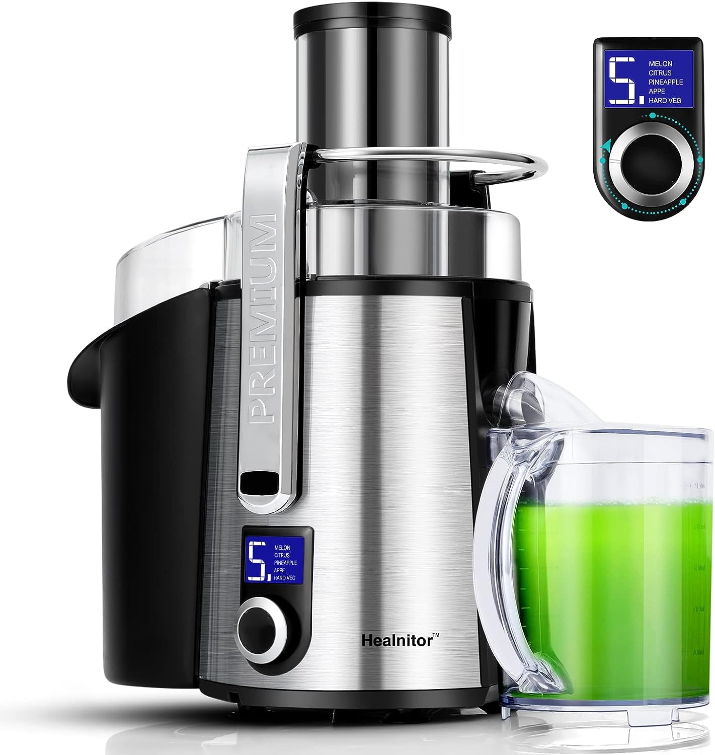 1000w-5-speed-lcd-screen-centrifugal-juicer-machines-vegetable-and-fruit-healnitor-juice-extractor-with-big-adjustable-3-wide-chute-easy-clean-bpa-free-high-juice-yield-silver-2