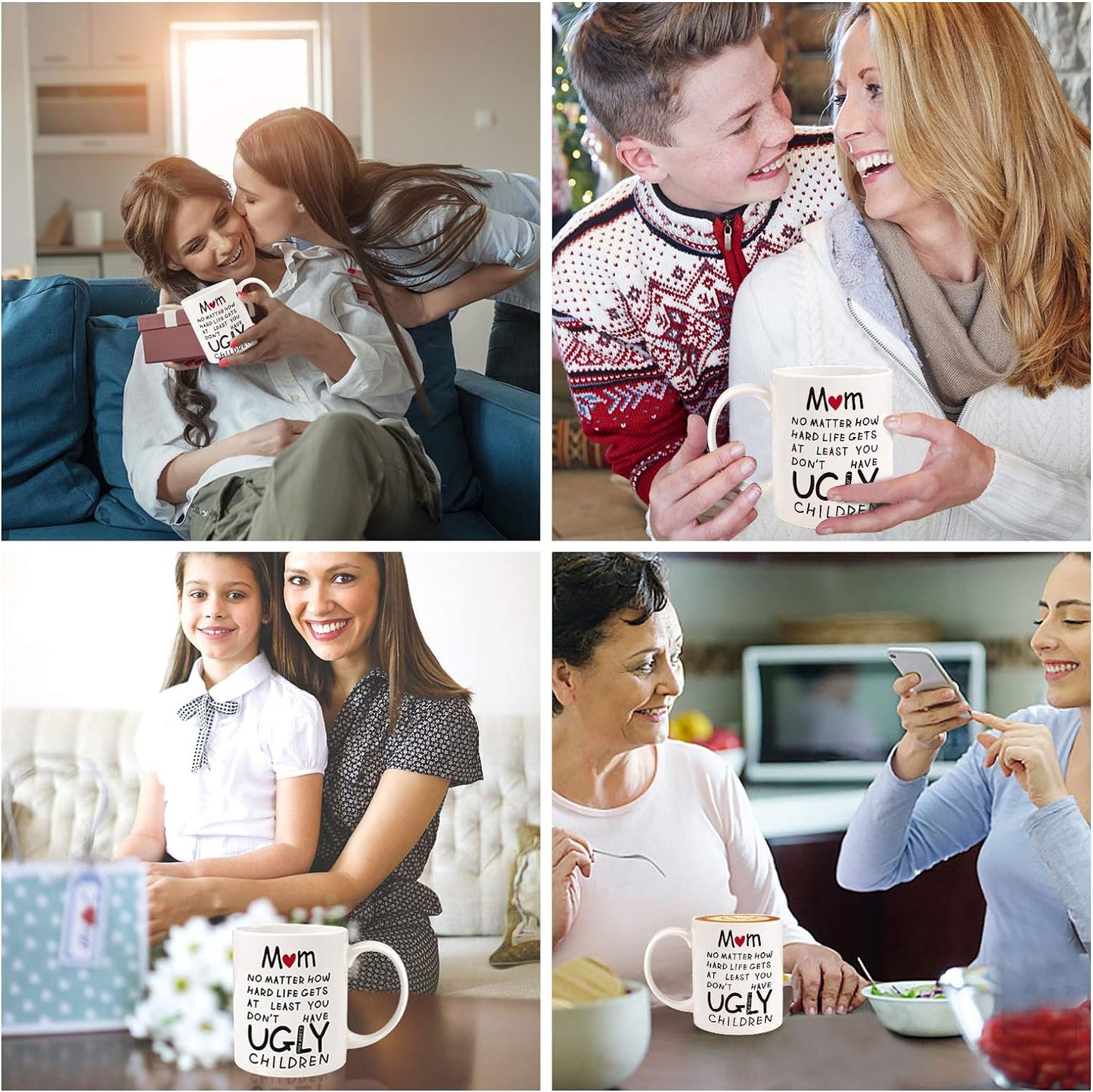 Mothers Day Gifts for Mom from Daughter Son,11oz Funny Coffee Mug Gifts for Mama Grandma Mother in Law,Unique Mothers Day Presents for Mother Wife Her Women,Mom Birthday Gifts for New Mom Mother To Be